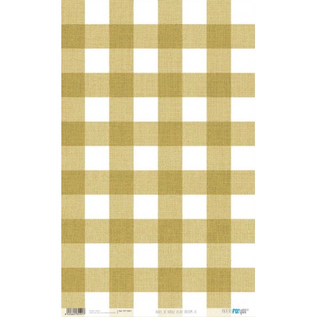 Papel Arroz 54×33 cm 25-30 gr. "Vichy Dreams VI"