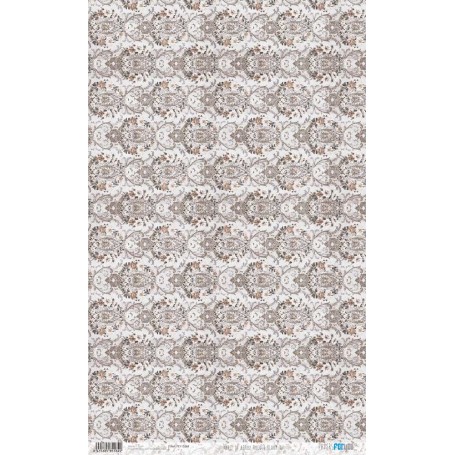 Papel Arroz 54×33 cm 25-30 gr. "Rococo Bloom VI"