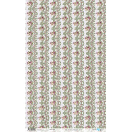 Papel Arroz 54×33 cm 25-30 gr. "Rococo Bloom IV"