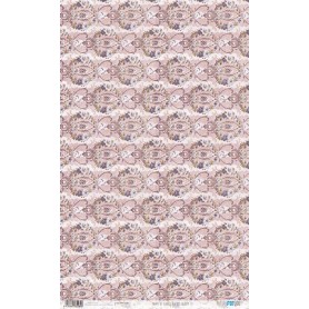 Papel Arroz 54×33 cm 25-30 gr. "Rococo Bloom III"