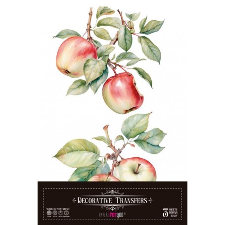 Decor Transfers Red Apples 15735 30x30cm 3 Hojas.