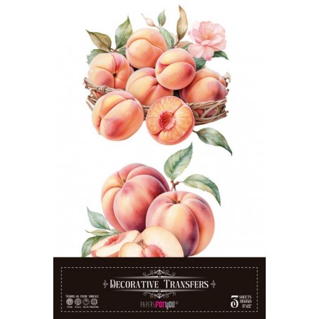 Decor Transfers Peachs 15742 30x30cm 3 Hojas.