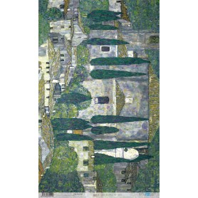 Papel Arroz 54×33 cm 25-30 gr. "Abstract Art House"