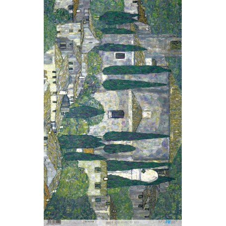 Papel Arroz 54×33 cm 25-30 gr. "Abstract Art House"