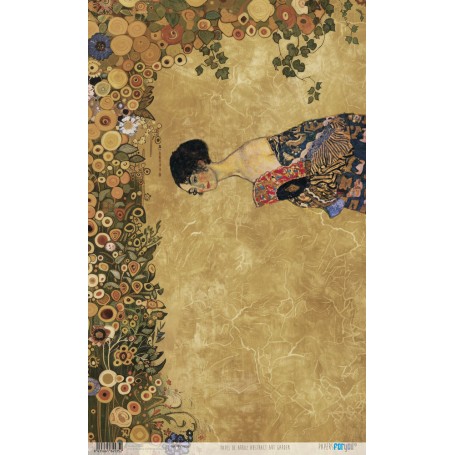 Papel Arroz 54×33 cm 25-30 gr. Abstract Art Garden