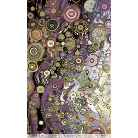 Papel Arroz 54×33 cm 25-30 gr. Abstract Art Violet