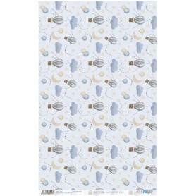 Papel De Arroz Sweet Baby Boy Pinky 54x33cm