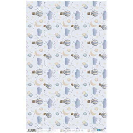 Papel De Arroz Sweet Baby Boy Pinky 54x33cm