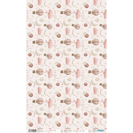 Papel De Arroz Sweet Baby Girl Pinky 54x33cm