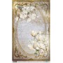 Papel de Arroz La Petite Vie En Fleurs Magnolias IV 54×33 cm