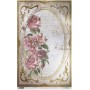Papel de Arroz La Petite Vie En Fleurs Roses VI 54×33 cm