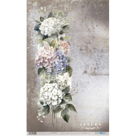 Papel Arroz La Petite Vie En Fleurs Hydrangeas V
