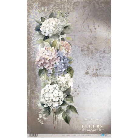 Papel Arroz La Petite Vie En Fleurs Hydrangeas V