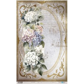 Papel Arroz La Petite Vie En Fleurs Hydrangeas VI