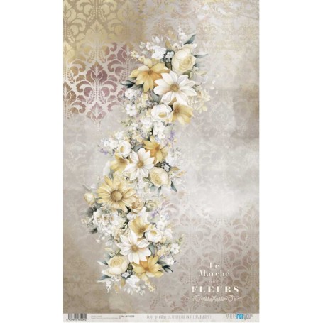 Papel Arroz La Petite Vie En Fleurs Daisies I