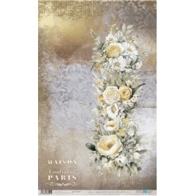 Papel Arroz La Petite Vie En Fleurs Daisies III