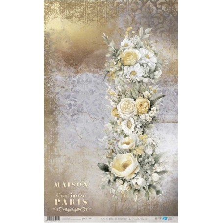 Papel Arroz La Petite Vie En Fleurs Daisies III