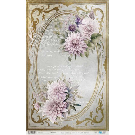 Papel Arroz Petite Vie  Dahlias II Papers For You
