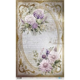 Papel Arroz Petite Vie Dahlias VI Papers For You