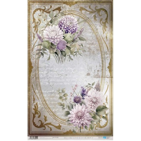 Papel Arroz Petite Vie Dahlias VI Papers For You