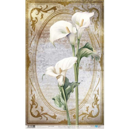 Papel Arroz Petite Vie Calla LIlly IV Papers For You