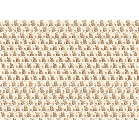 Tela de encuadernar "Happy Birthday Bee Happy" 70x50cm