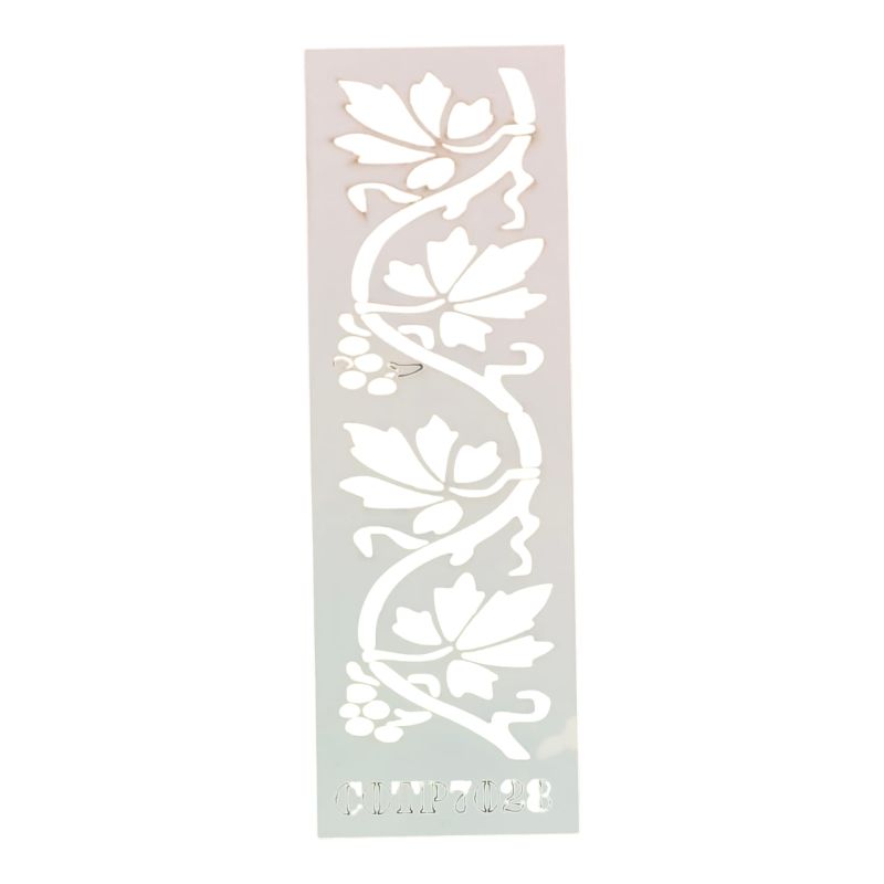 Stensil Rama Rama Plantilla Stencil Rama COTP7028 6x15 cm. Marca Cortando Trazos