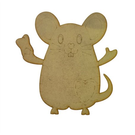 SILUETA RATONCITO PERÉZ DM