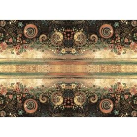 Tela Encuadernar Decorada 70x50cm "Abstract Art Infinity"