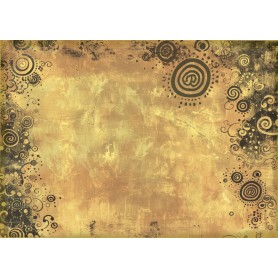 Tela Encuadernar Decorada 70x50cm "Abstract Art No Kiss"