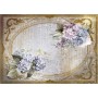 Tela de encuadernar "La Petite Vie En Fleurs Hydrangeas IV" 70x50cm