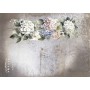 Tela de encuadernar "La Petite Vie En Fleurs Hydrangeas V" 70x50cm