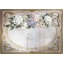 Tela de encuadernar "La Petite Vie En Fleurs Hydrangeas VI" 70x50cm