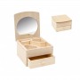 JOYERO CON ESPEJO Y CAJON  18x19.5x12cm
