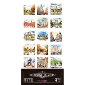Decor Transfers Madrid III Mini 15x30cm 2 Hojas.