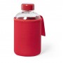 Personalizables Cortando Trazos BIDÓN Cristal 600ml ROJO.
