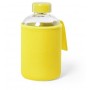 Personalizables Cortando Trazos BIDÓN Cristal 600ml. AMARILLO.