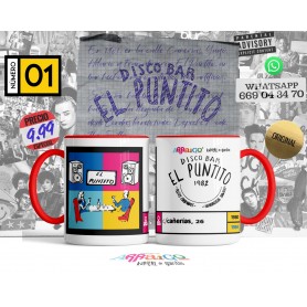 Taza de Ceramica Arraigo  EL PUNTITO