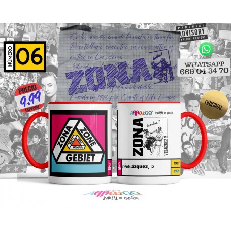 Taza de Ceramica Arraigo ZONA