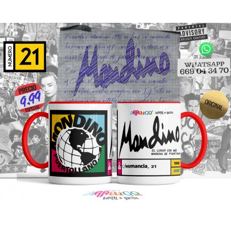 Taza de Ceramica Arraigo MONDINO