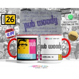 Taza de Ceramica Arraigo WOODY