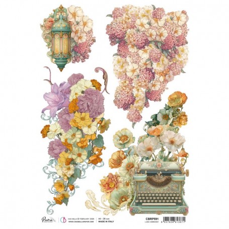 Rice Paper A4 Lush Harmony