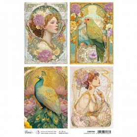 Rice Paper A4 Whispers of flight