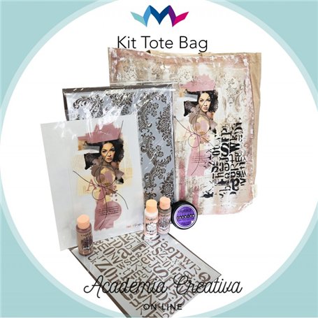 Kit Tote Bag ACADEMIA CREATIVA