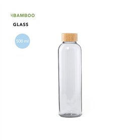 Bidón Yonsol 500ml. Cristal y Bambú.