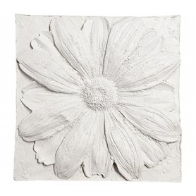 Cuadro Flor I MARGARITA 23.5x23.5cm