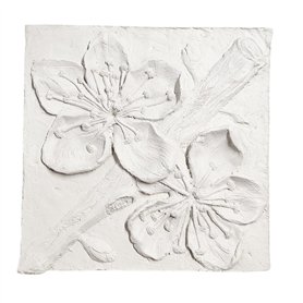 Cuadro flor CEREZO III 23.5x23.5cm