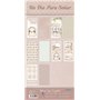 Scrap Papers – Papeles decorativos para scrapbooking y manualidades PAPERSFORYOU Colección "Un día para soñar niñas" 10 Papeles 
