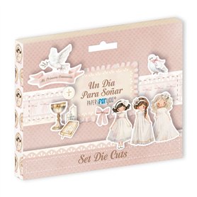 Die Cuts "Un día para soñar niñas" 20 pzs 300gr.