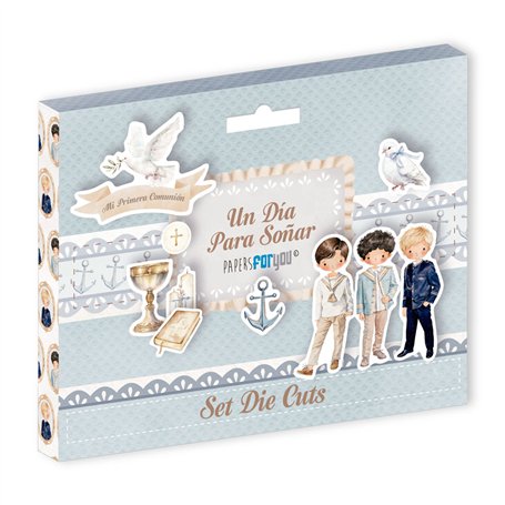Die Cuts "Un día para soñar niños" 20 pzs 300gr.